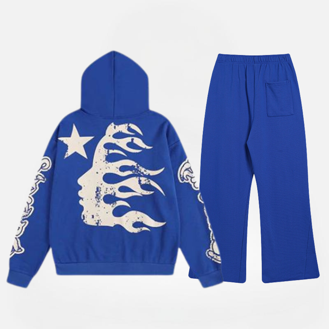 CONJUNTO HELLSTAR YOGA BLUE