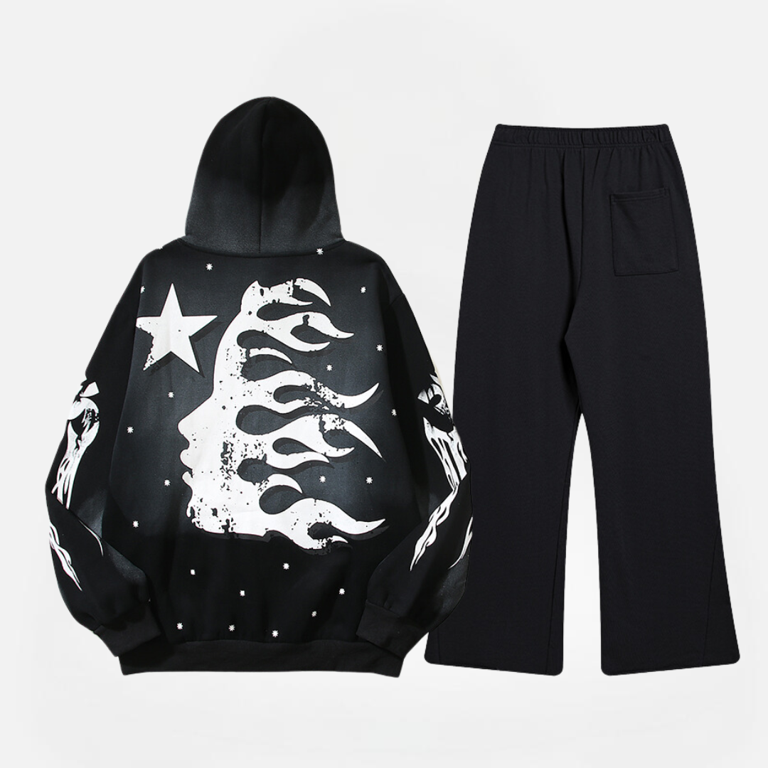 CONJUNTO HELLSTAR GALAXY BLACK