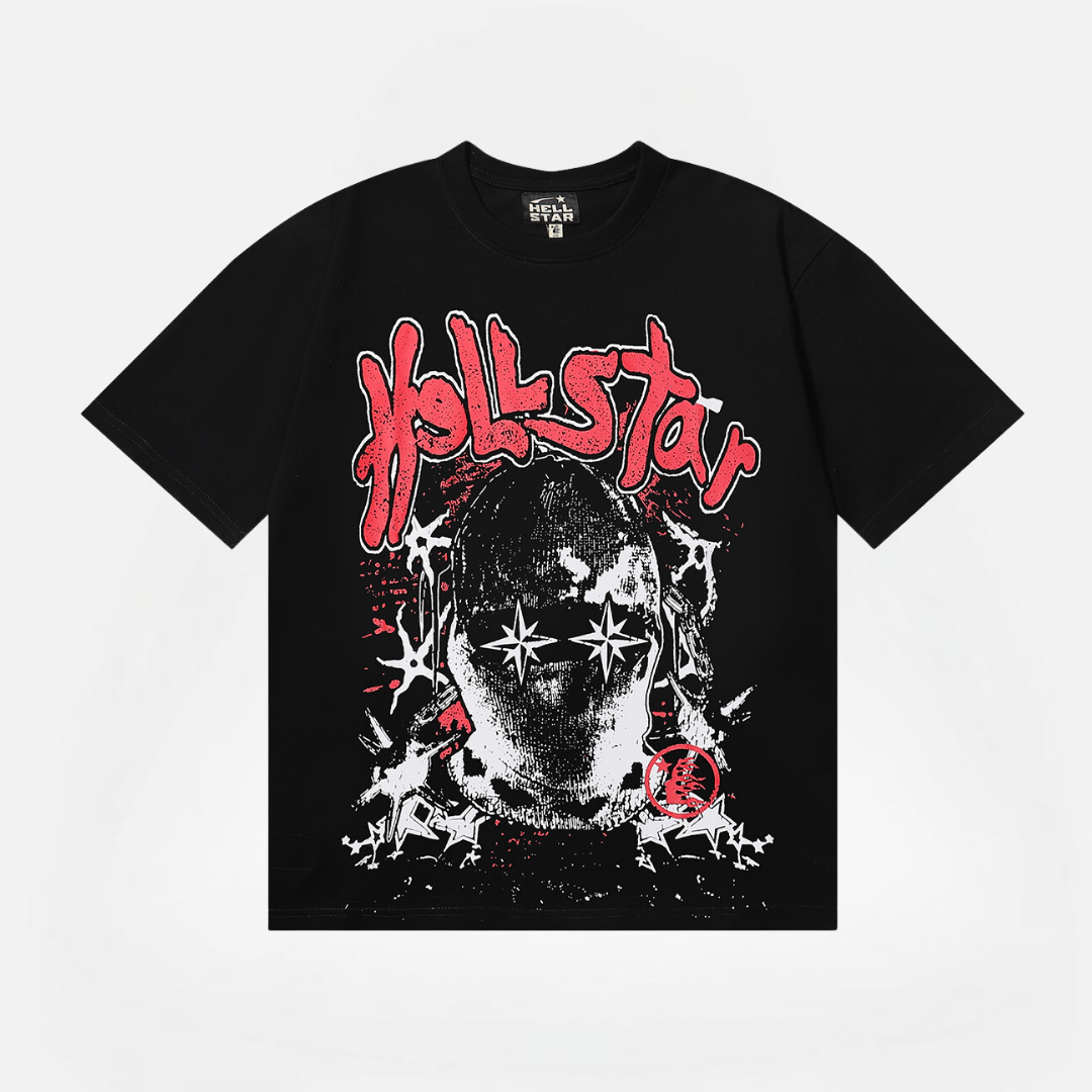 POLERA HELLSTAR BLOOD STAR BLACK