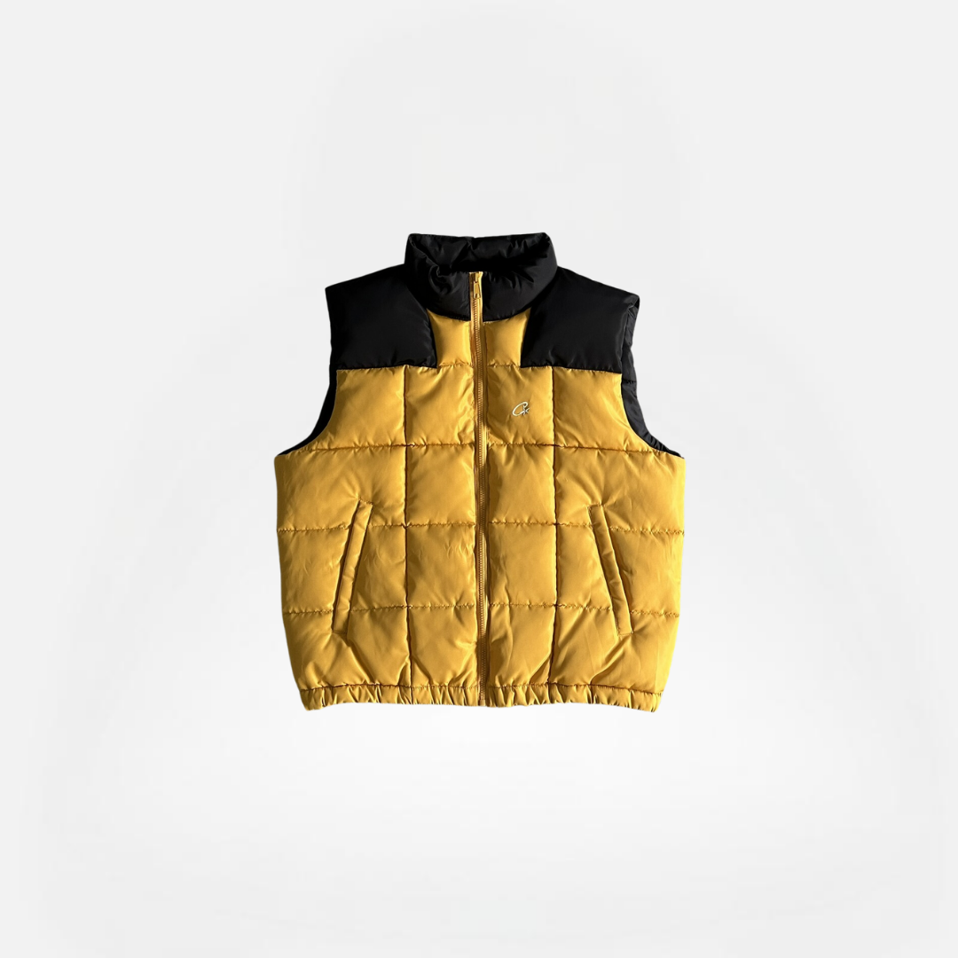 CHAQUETA SIN MANGAS BOLO YELLOW