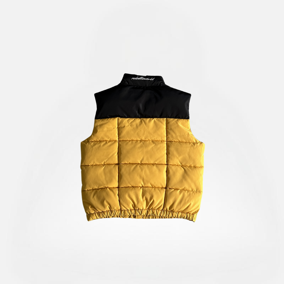 CHAQUETA SIN MANGAS BOLO YELLOW