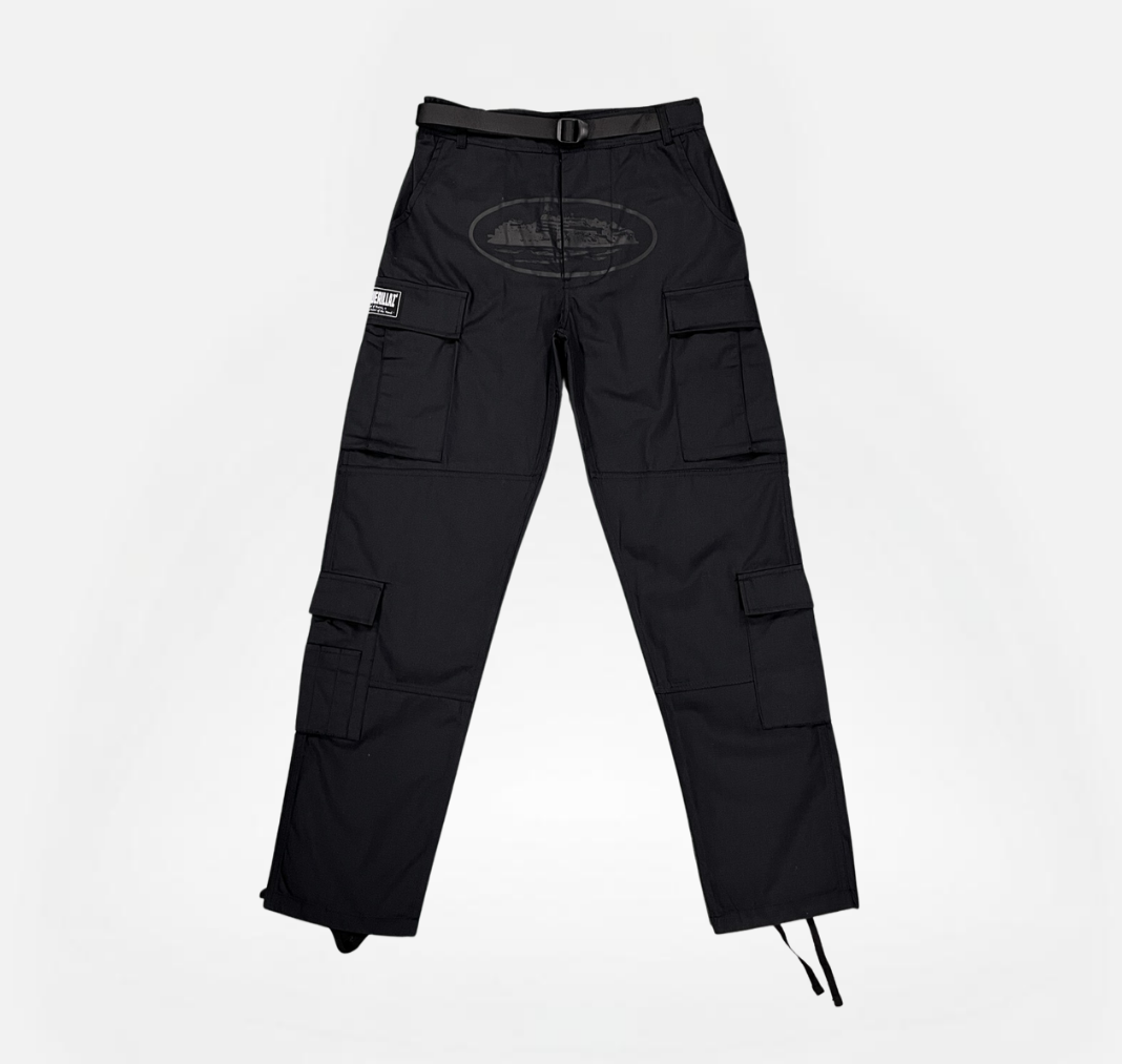 PANTALÓN CARGO FULL BLACK