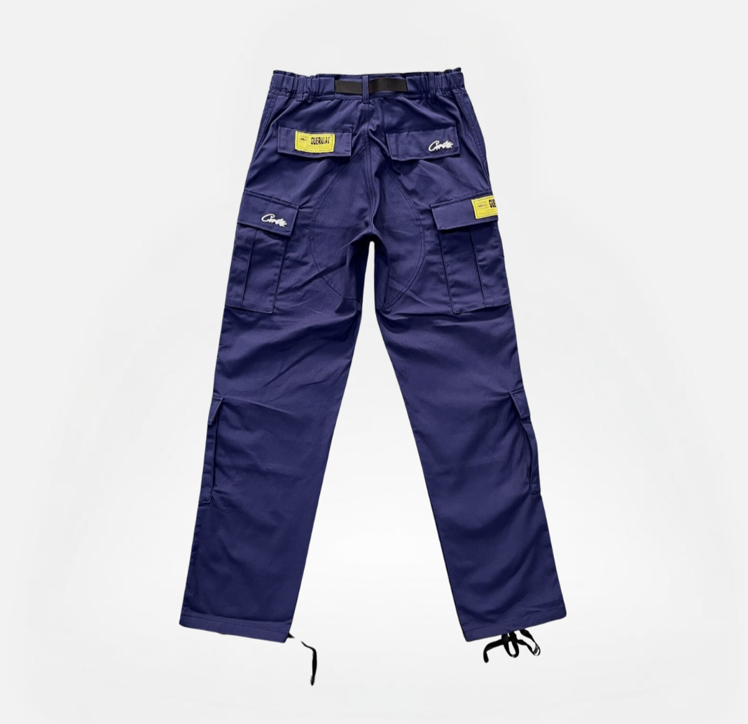 PANTALÓN CARGO BLUE WHITE