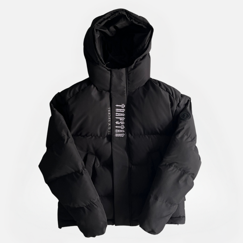 CHAQUETA PUFFER  DECODED 2.0 BLACK AND GREY