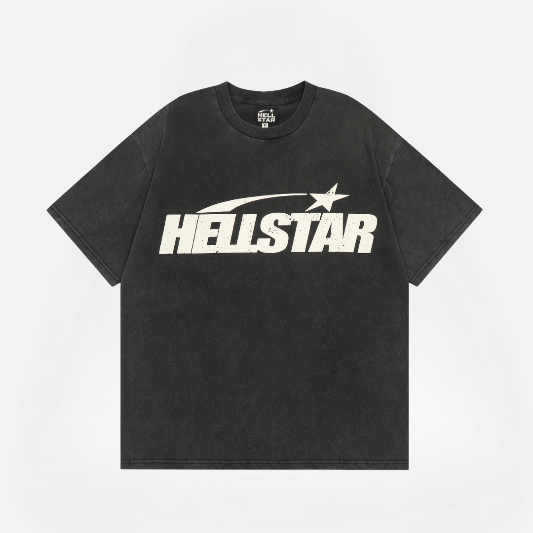 POLERA HELLSTAR CLASSIC BLACK WORN