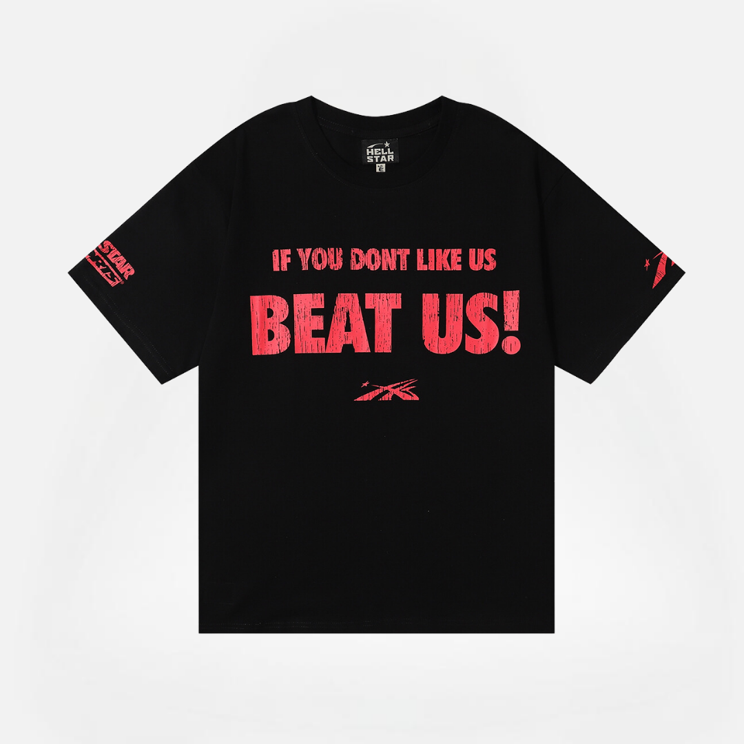 POLERA HELLSTAR BEAT US! RED