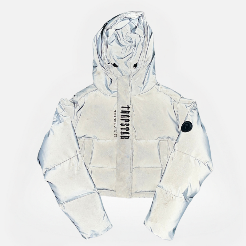 CHAQUETA PUFFER CROP DECODED 2.0 REFLECTIVE