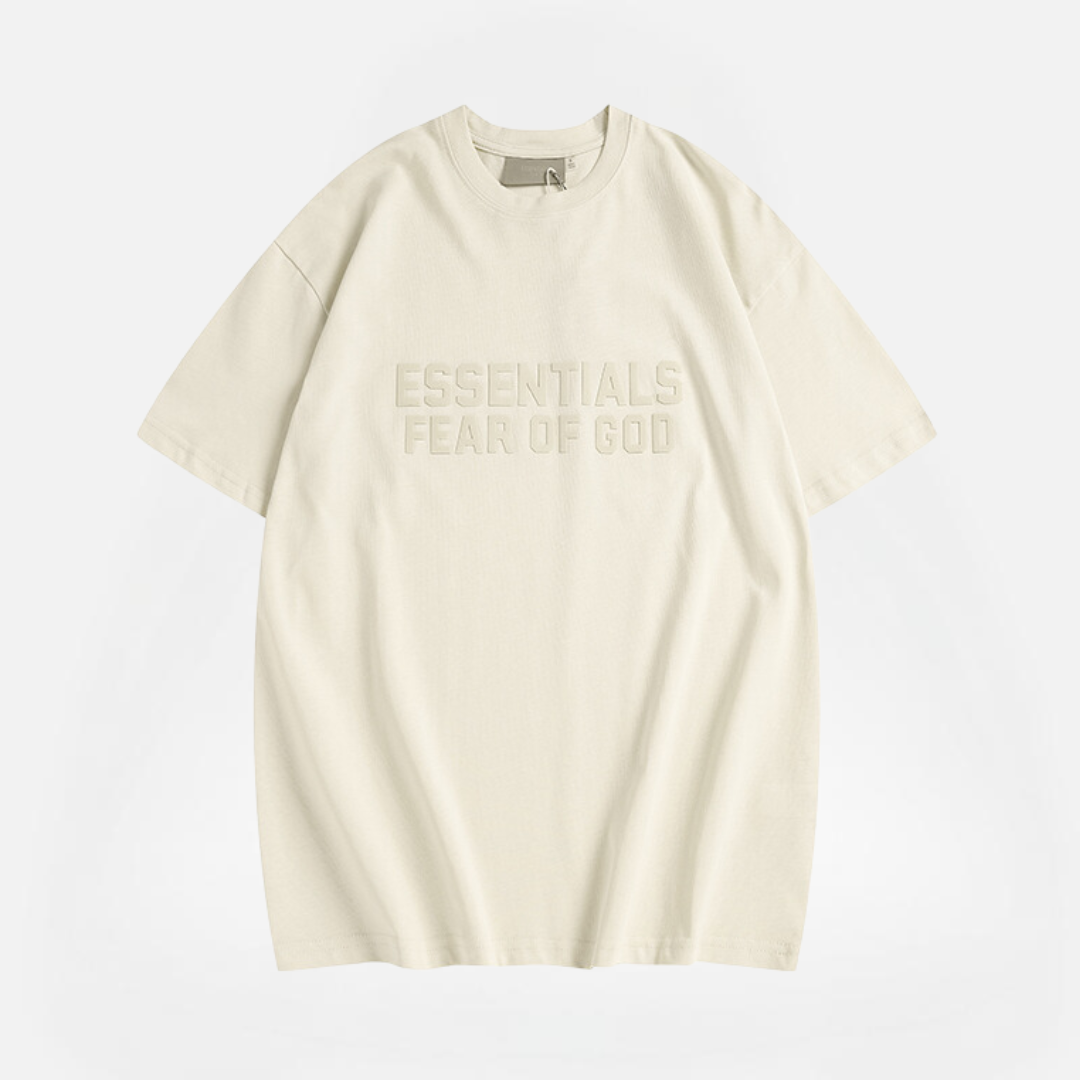 POLERA ESSENTIALS FEAR OF GOD WHITE