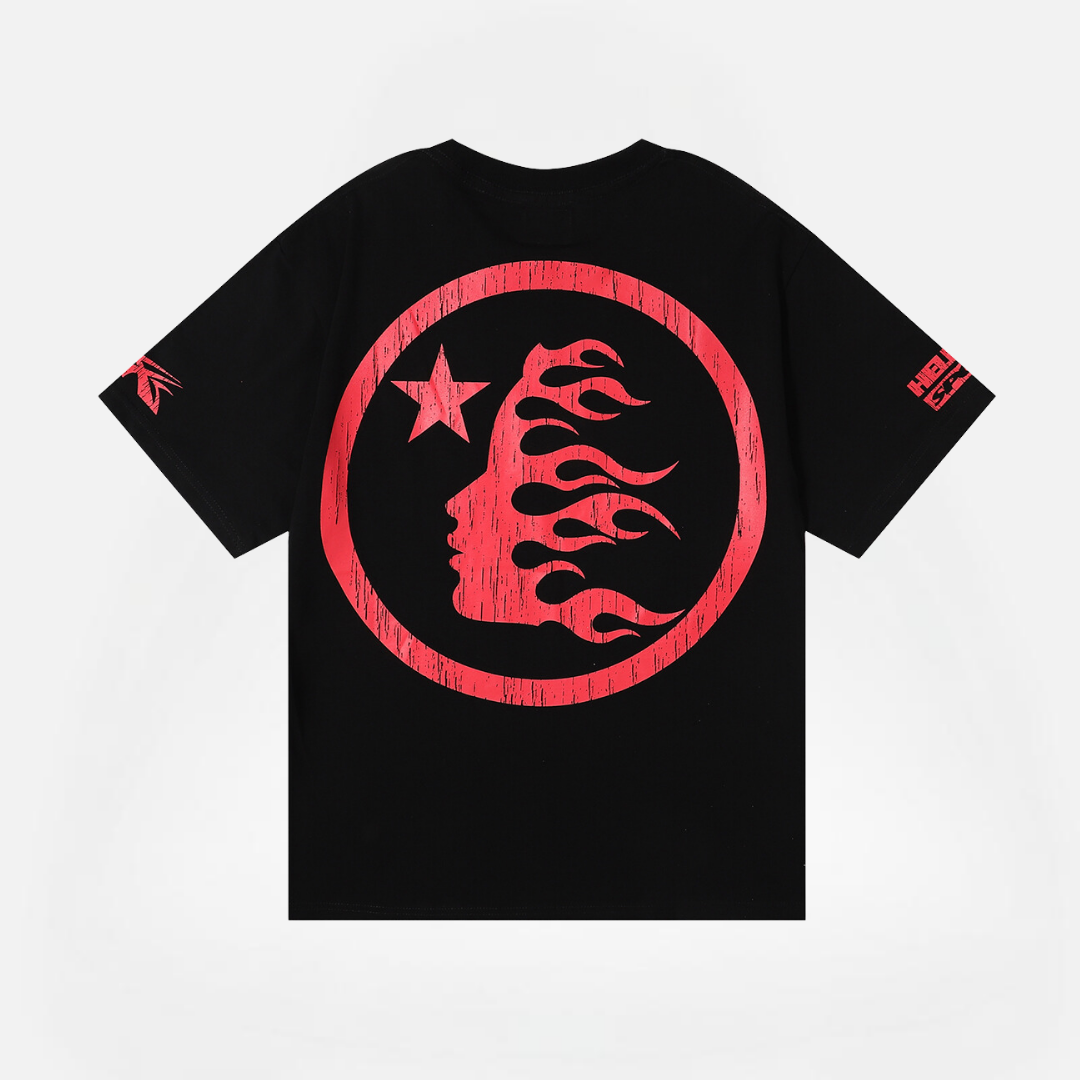 POLERA HELLSTAR BEAT US! RED