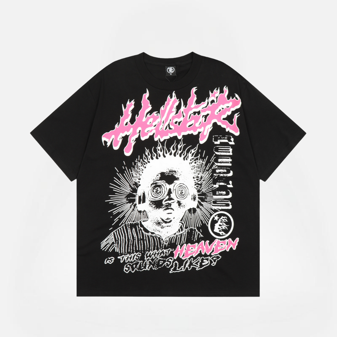 POLERA HELLSTAR HEAVEN SOUNDS BLACK