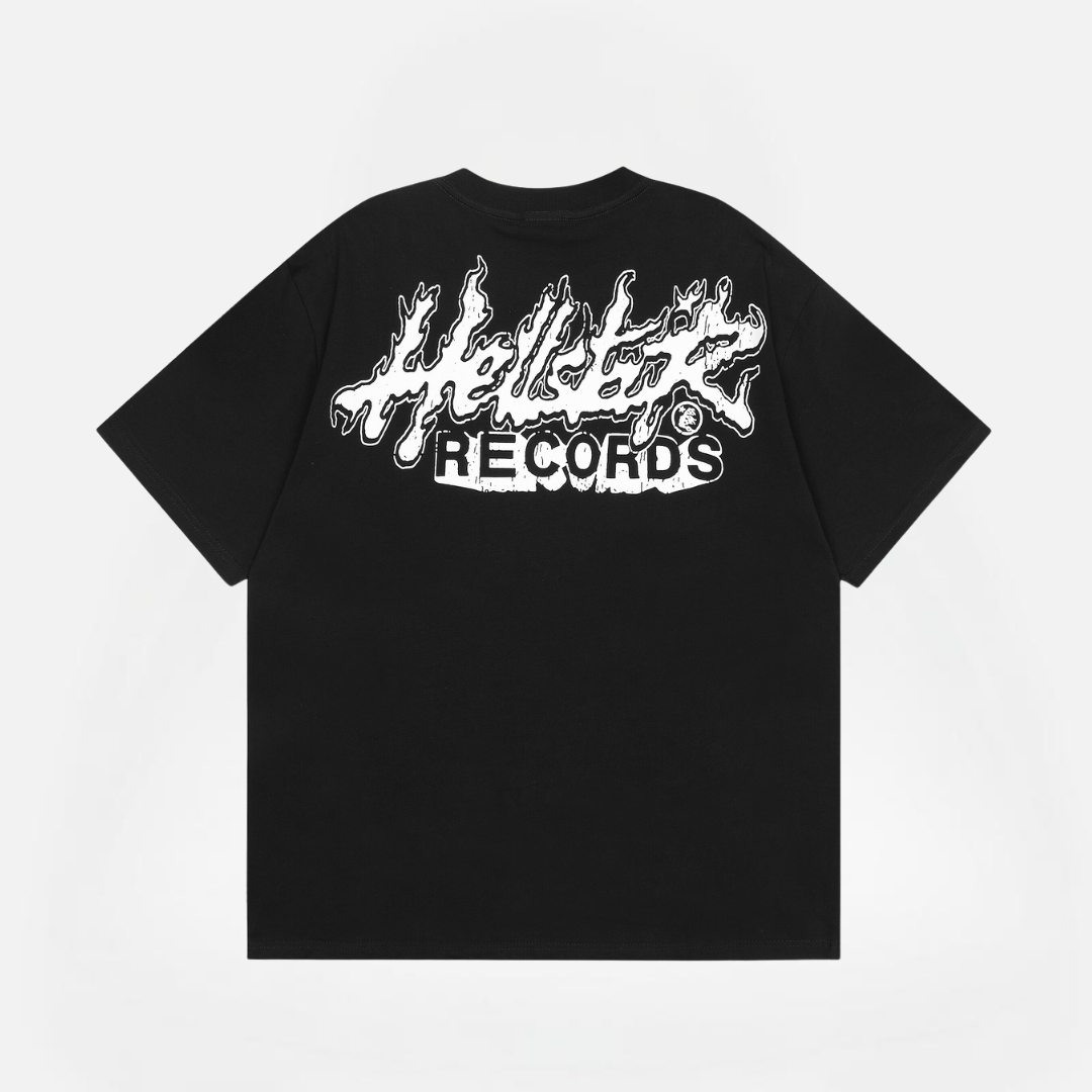 POLERA HELLSTAR HEAVEN SOUNDS BLACK