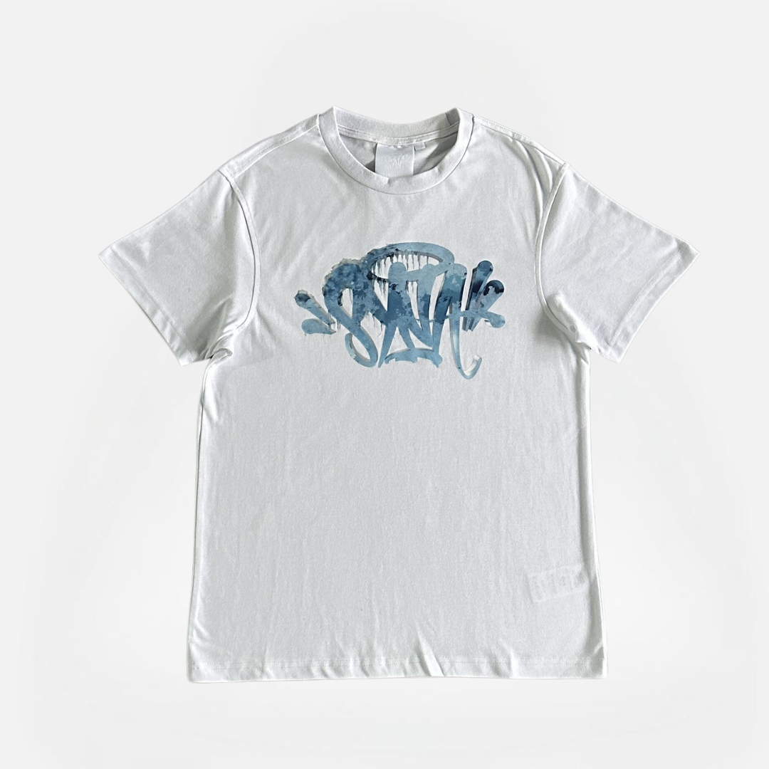 POLERA SYNA WHITE AND ICE BLUE