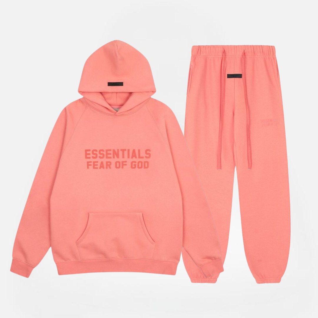 CONJUNTO ESSENTIALS FW22 CORAL