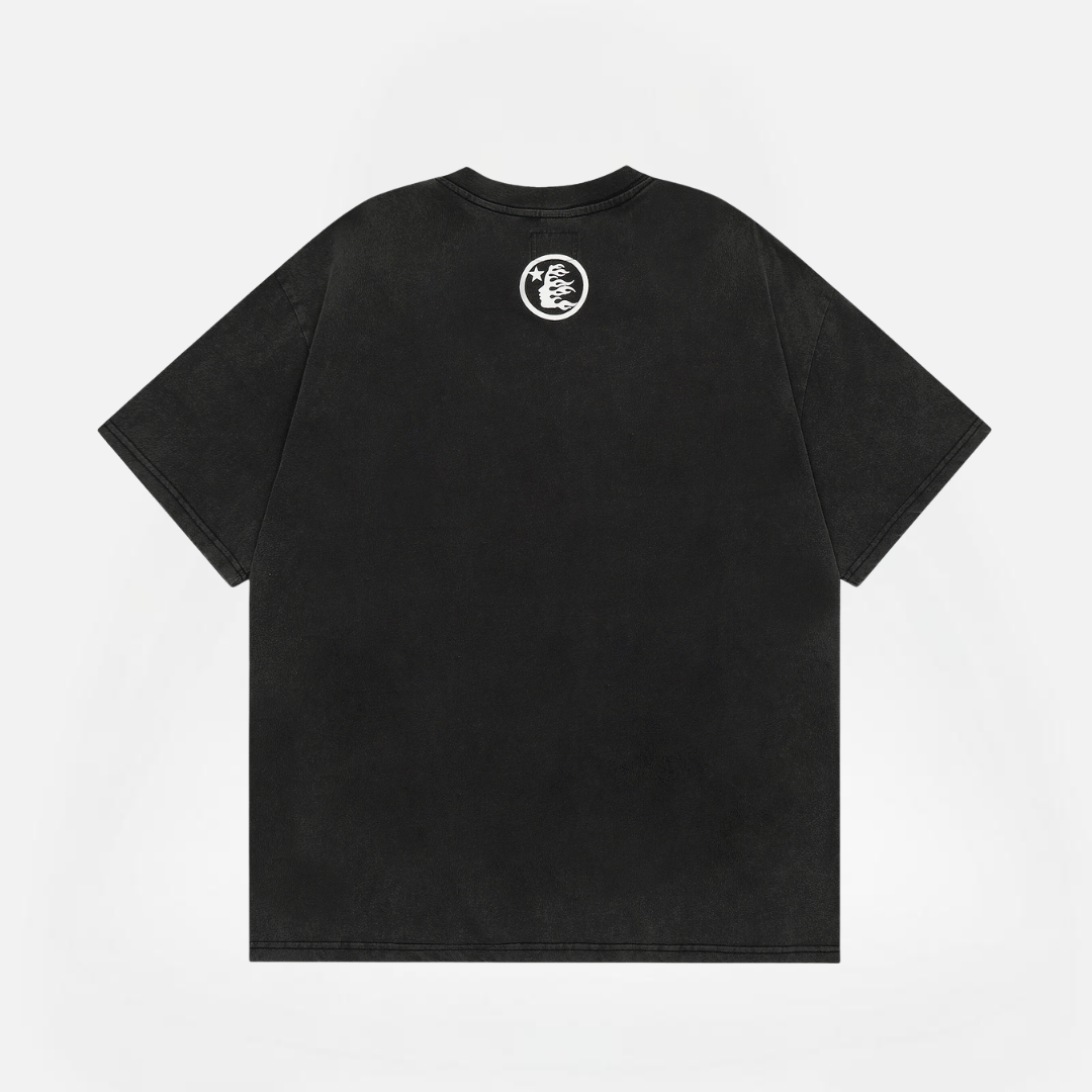 POLERA HELLSTAR EYEBALL BLACK