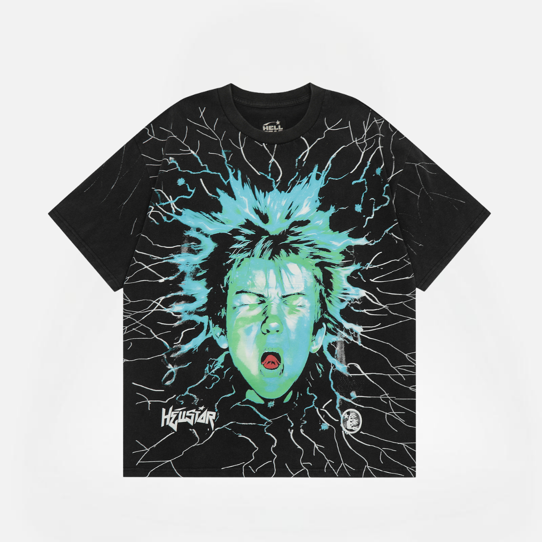 POLERA HELLSTAR ELECTRIC KID BLACK