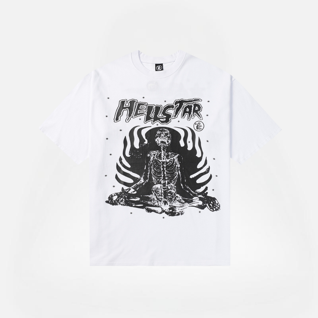 POLERA HELLSTAR INNER PEACE WHITE