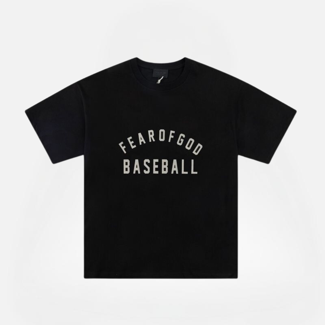 POLERA ESSENTIALS BASEBALL BLACK