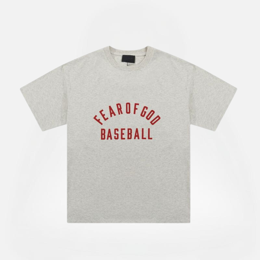 POLERA ESSENTIALS BASEBALL RED