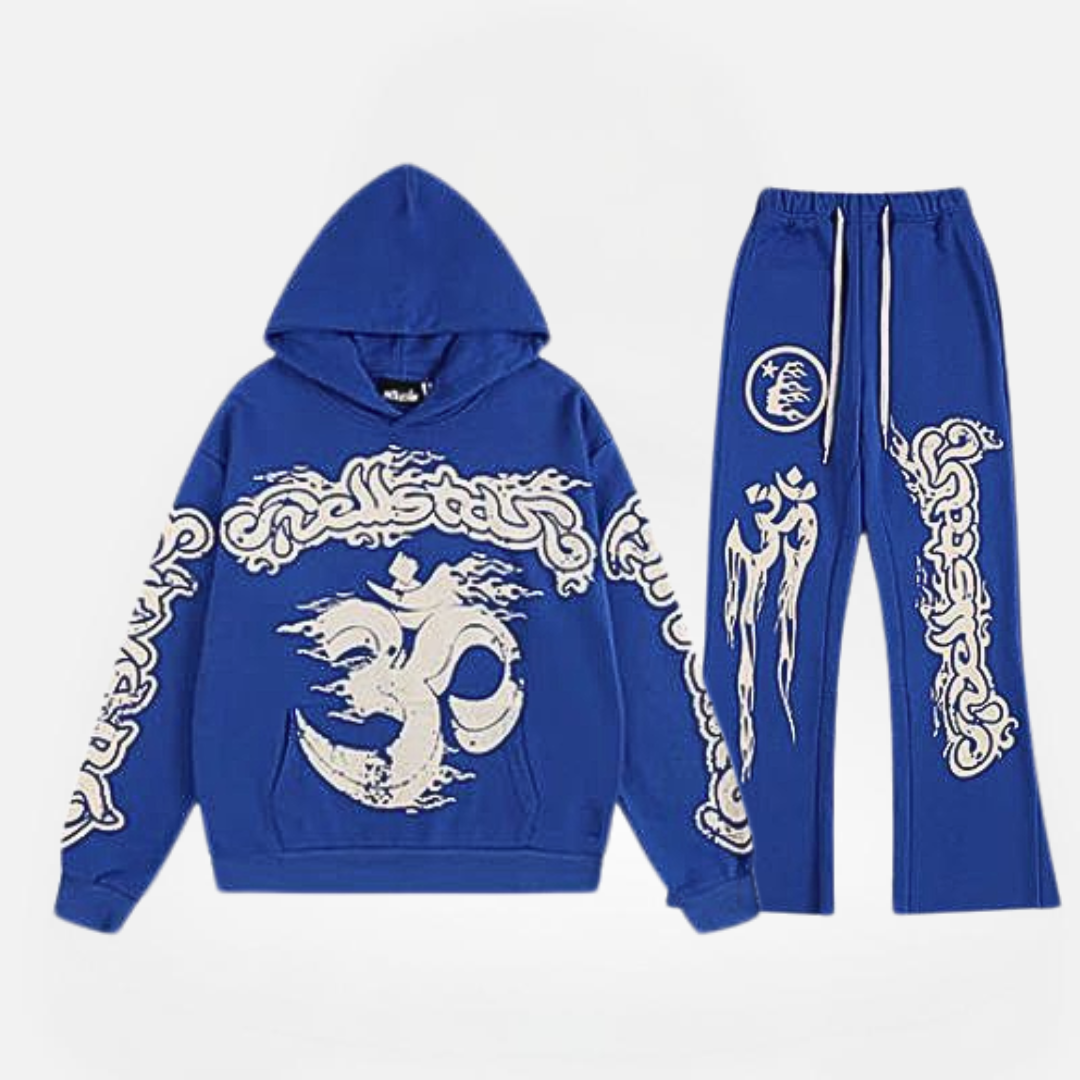 CONJUNTO HELLSTAR YOGA BLUE