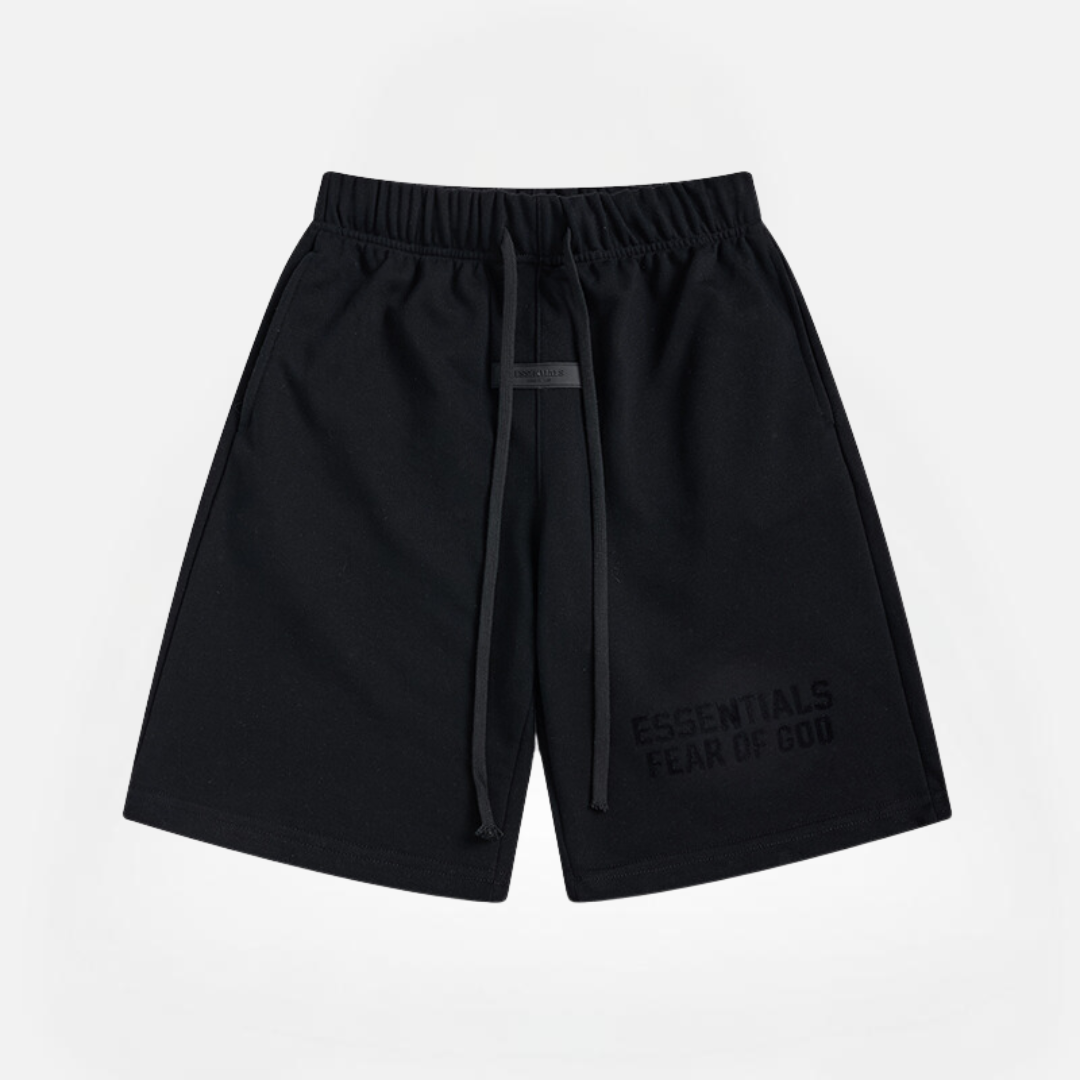 SHORT ESSENTIALS FEAR OF GOD BLACK