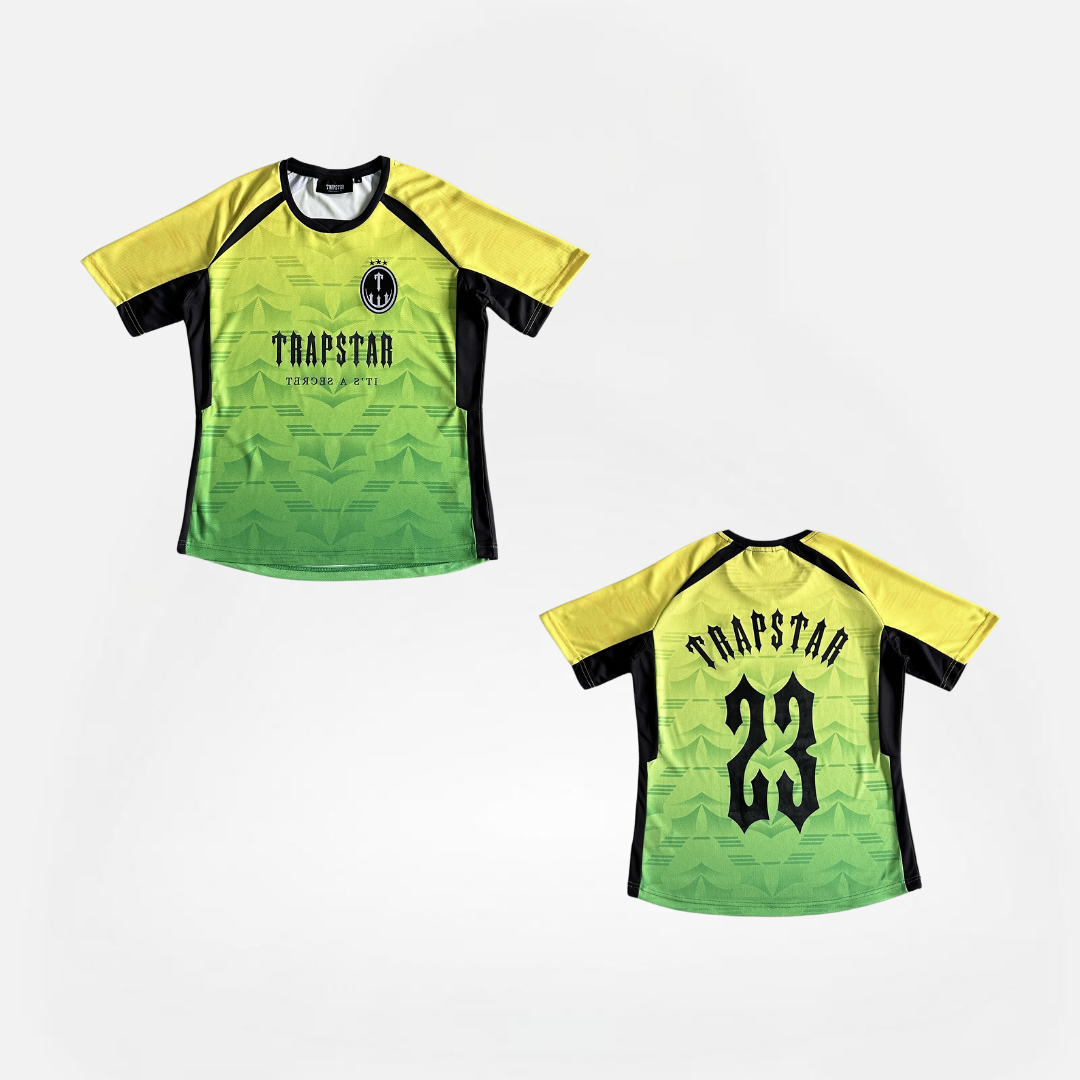 POLERA FOOTBALL GREEN YELLOW