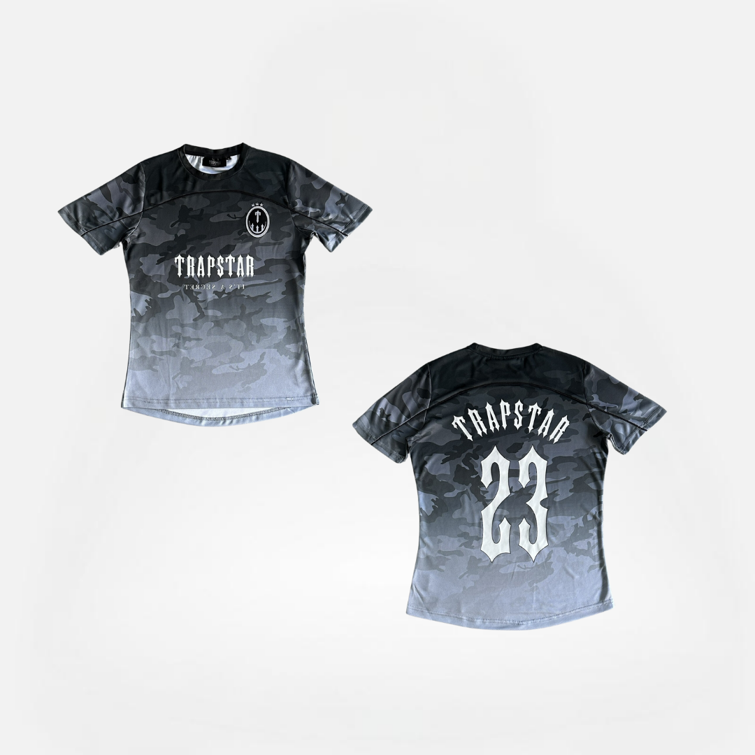 POLERA FOOTBALL BLACK CAMO