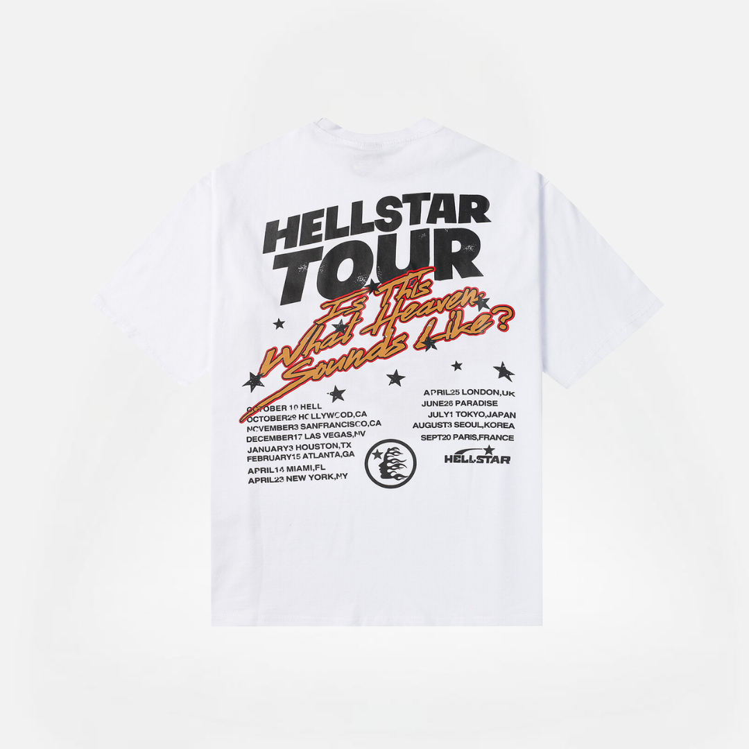 POLERA HELLSTAR TOUR WHITE