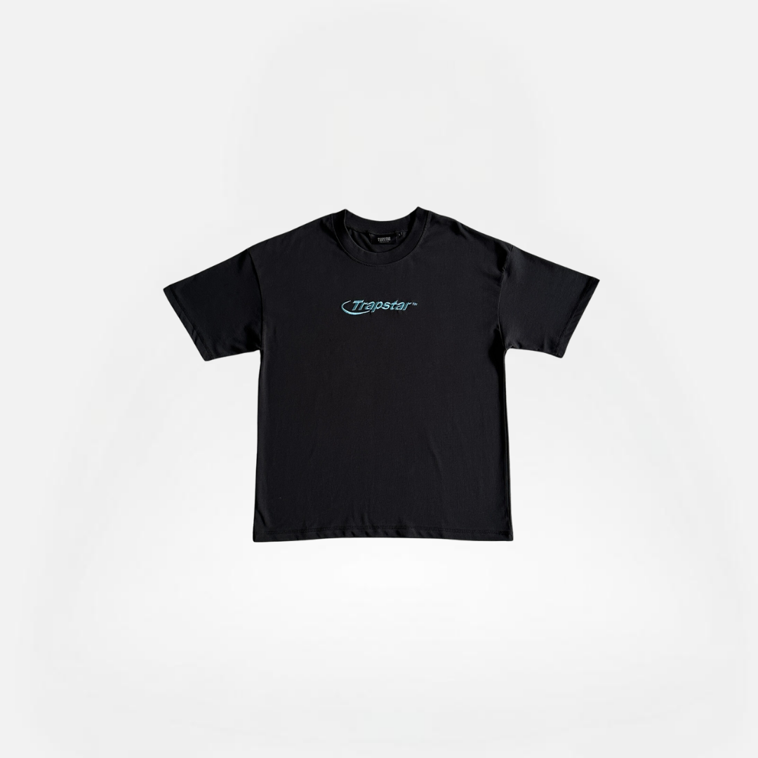 HYPERDRIVE EMBROIDERED BLACK TURQUOISE