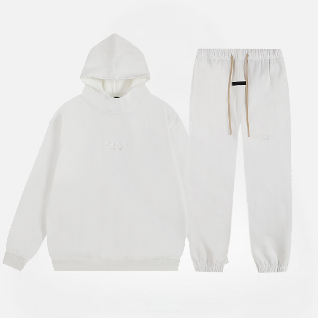 CONJUNTO ESSENTIALS FEAR OF GOD FW23 WHITE