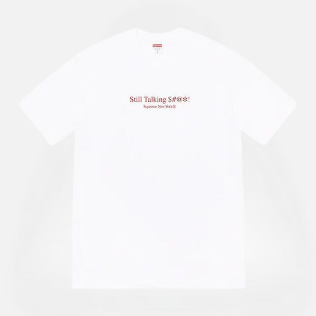 POLERA SUPREME STILL TALKING WHITE