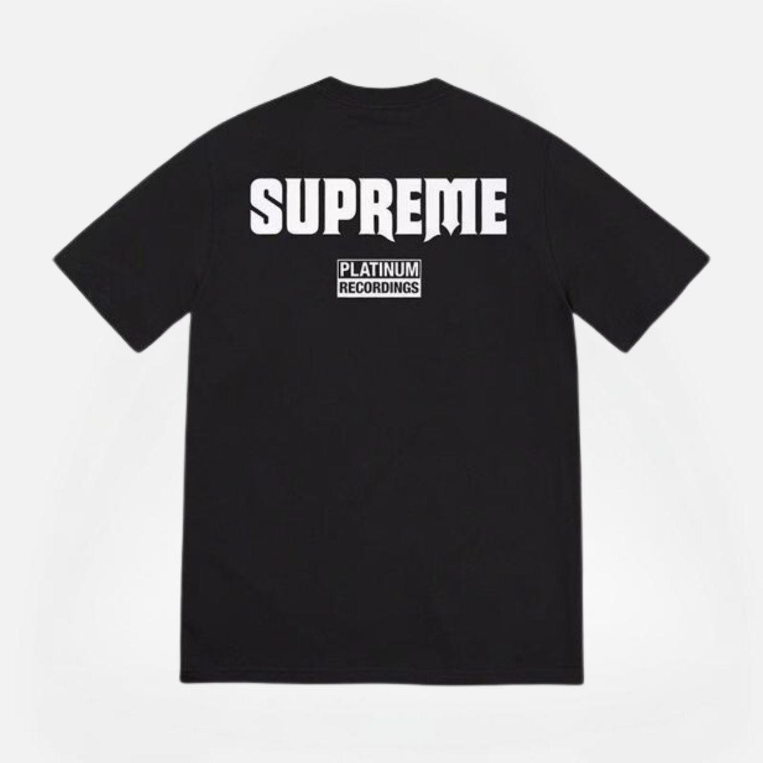 POLERA SUPREME STILL TALKING BLACK