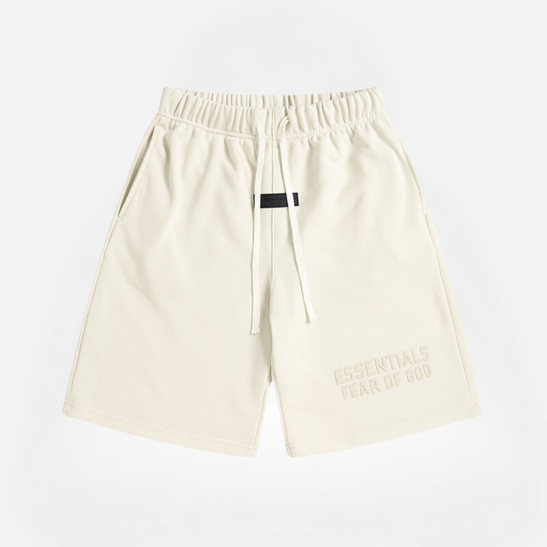 SHORT ESSENTIALS FEAR OF GOD WHITE