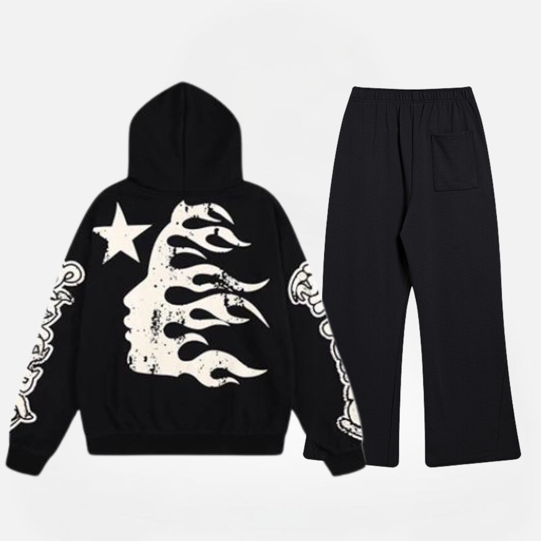 CONJUNTO HELLSTAR YOGA BLACK