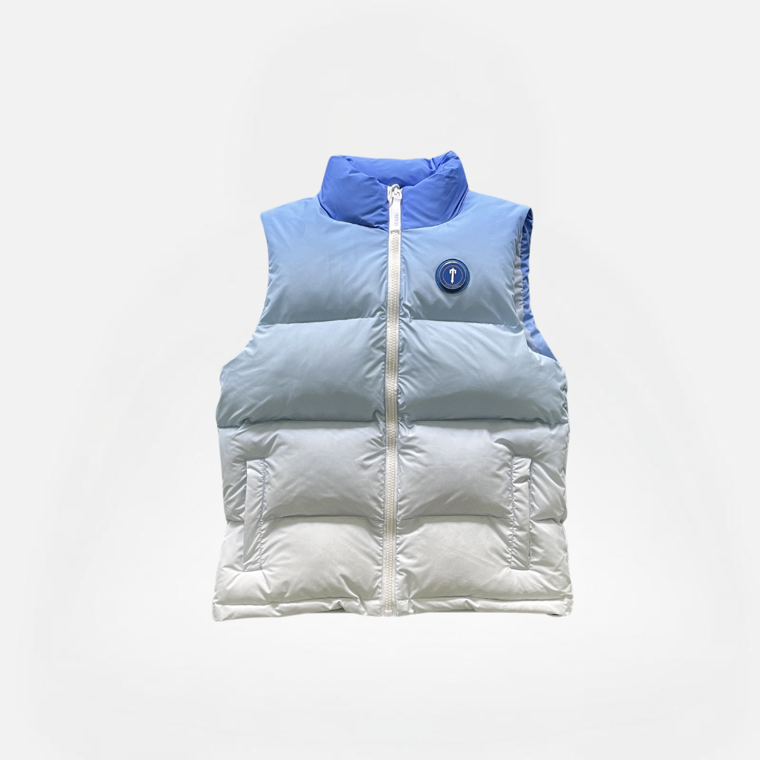 CHAQUETA T BADGE GILET BLUE ICE